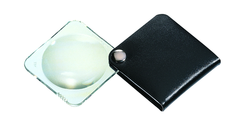 Classic Folding Pocket Magnifier Black